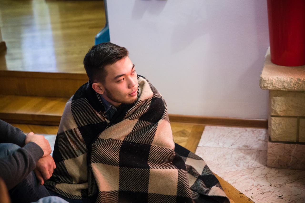 인터하우스 알마티 호스텔 외부 사진